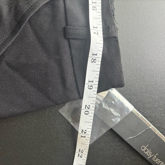 Women’s Daisy Fuentes Black High Waist Shorts Size 14 | NWT Sailor Button Front - Picture 6 of 7